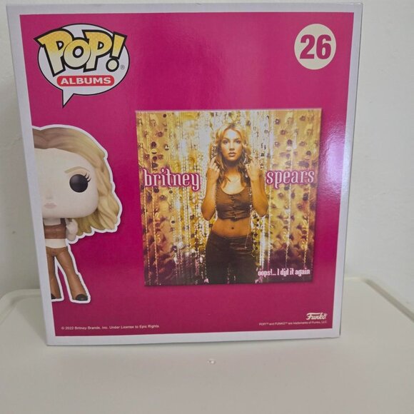Britney Spears Oops!... I Did It Again Funko Pop! Albums #26 - Picture 2 of 2